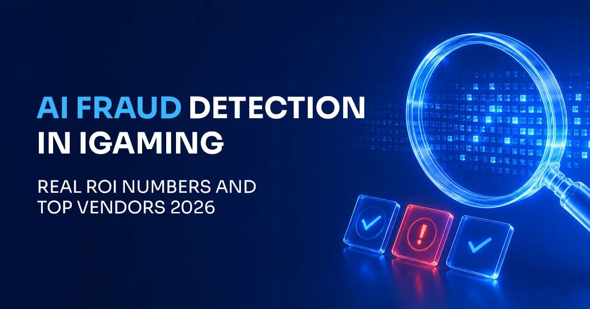 AI Fraud Detection in iGaming: Real ROI Numbers and Top Vendors