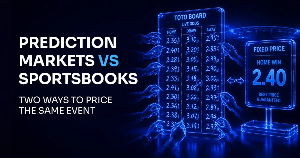 Prediction Markets vs Sportsbooks: The New Rivalry