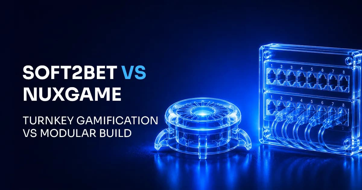 Soft2Bet vs NuxGame 2026: Turnkey vs Modular Build