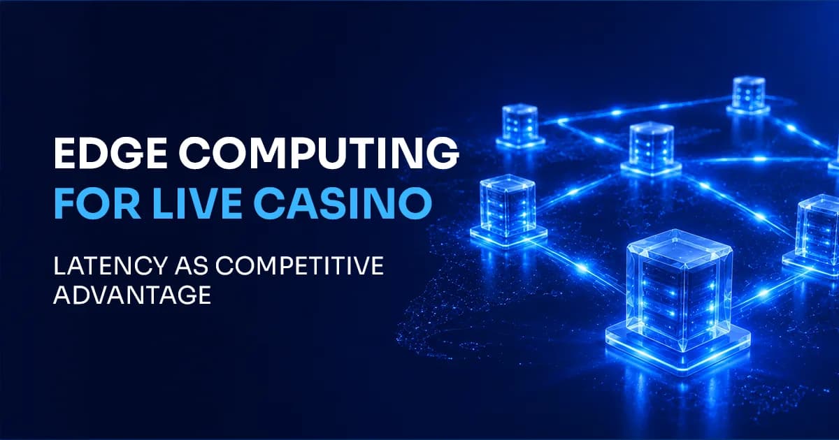 Edge Computing for Live Casino: Latency as Competitive Advantage