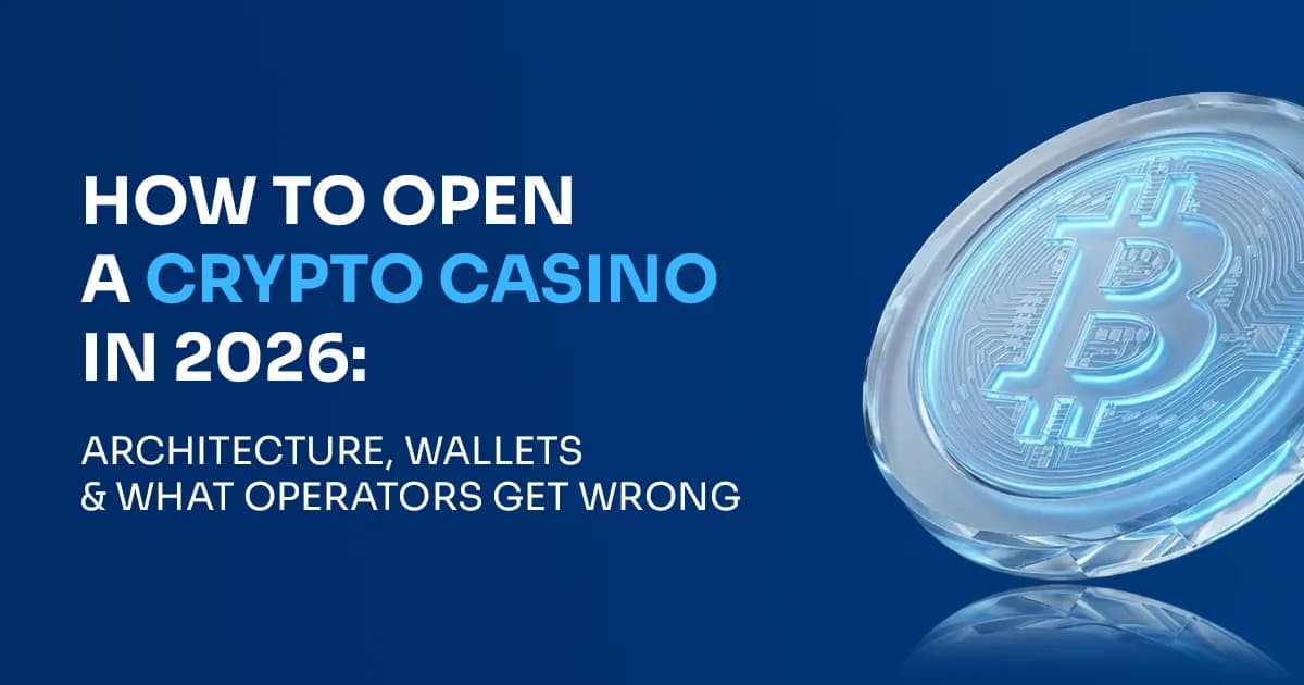 How to Open a Crypto Casino in 2026: Architecture, Wallets, and What Operators Get Wrong
